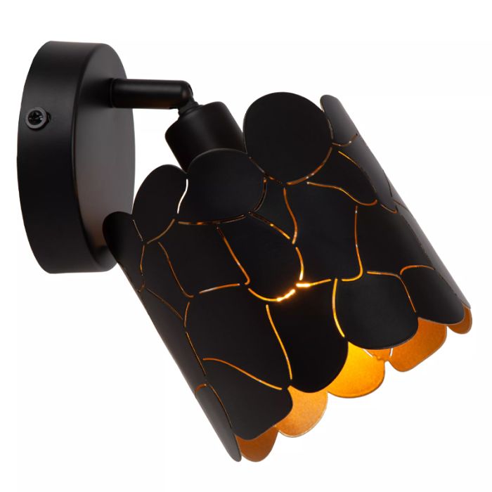 Black wall spotlight modern, Almelo