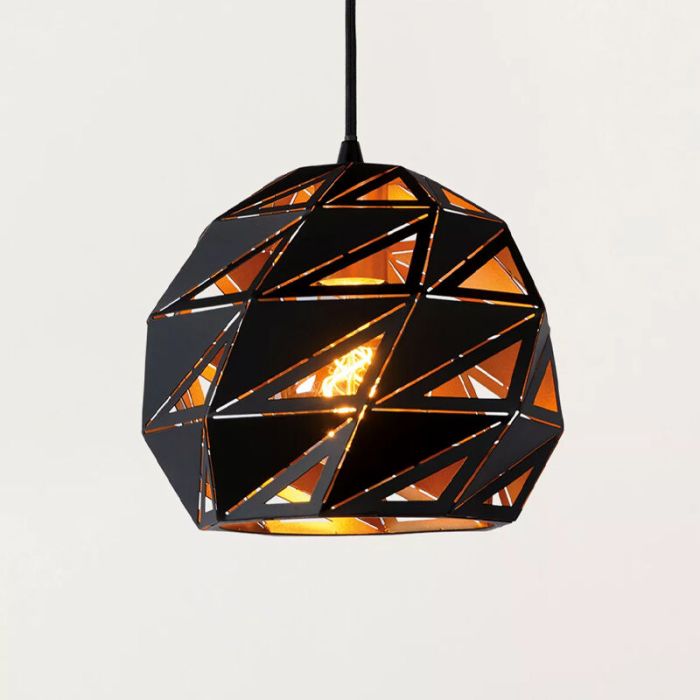 Black pendant light modern, Malunga