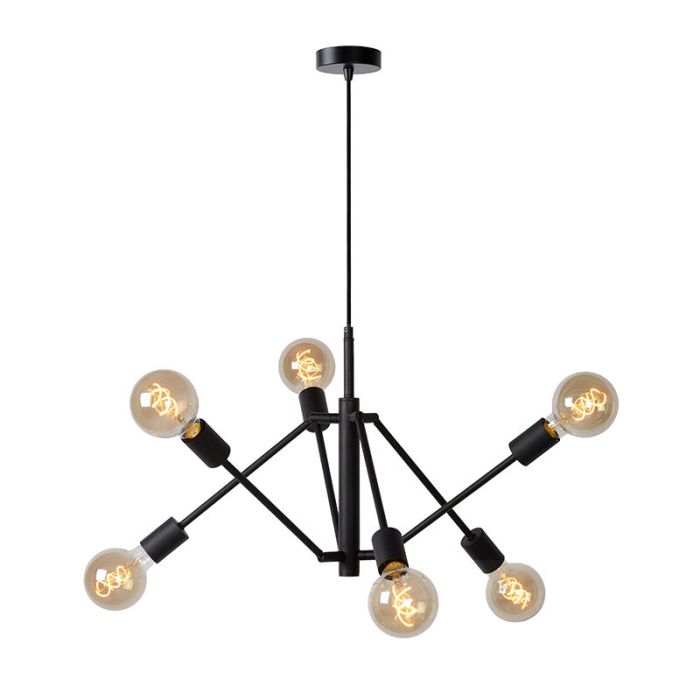 Black pendant light modern, Lester
