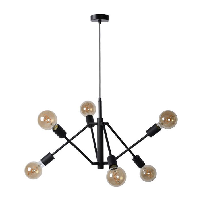 Black pendant light modern, Lester