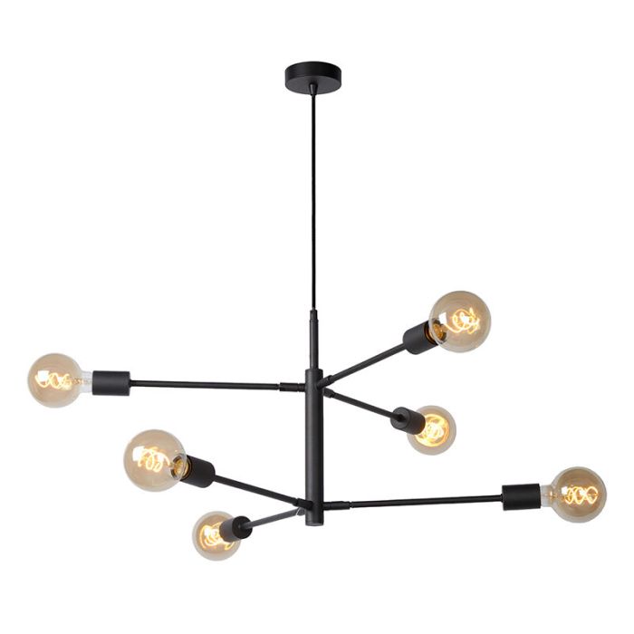 Black pendant light modern, Lester