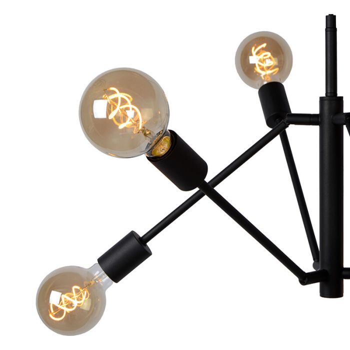 Black pendant light modern, Lester