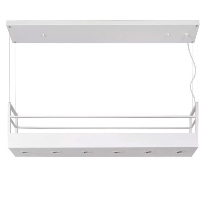 White pendant light rustic, Miravelle