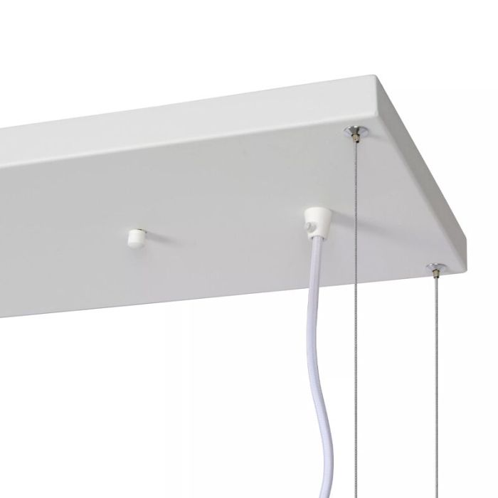 White pendant light rustic, Miravelle