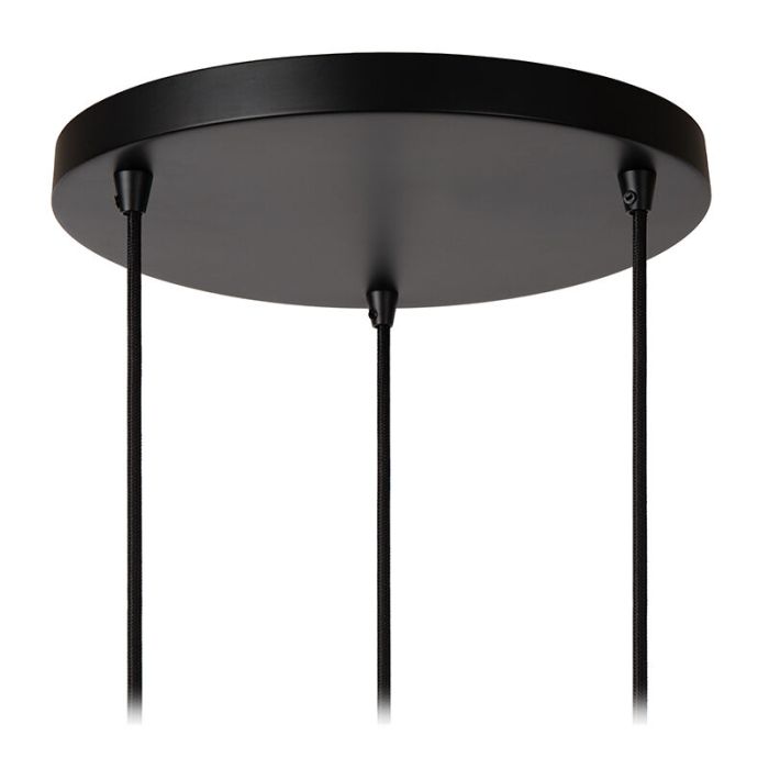 Black pendant light classic, Danza