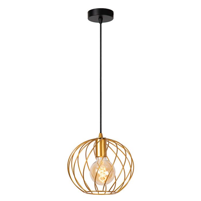 Brass pendant light classic, Danza