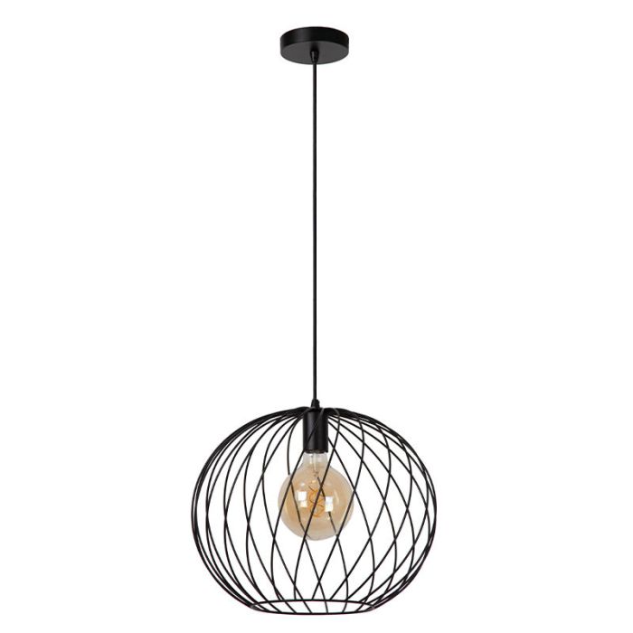 Black pendant light classic, Danza