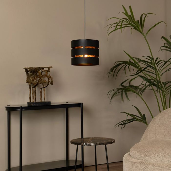 Black pendant light modern, Rosas