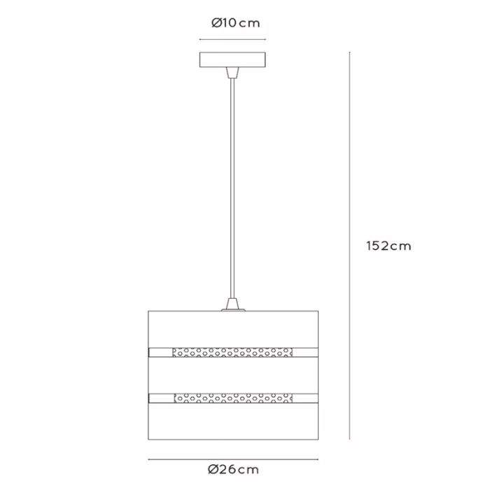 Black pendant light modern, Rosas