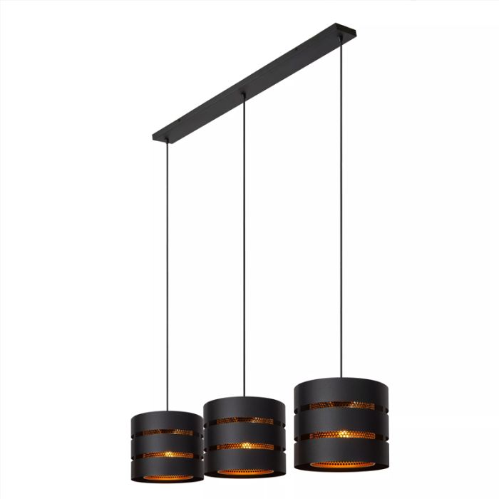 Black pendant light modern, Rosas