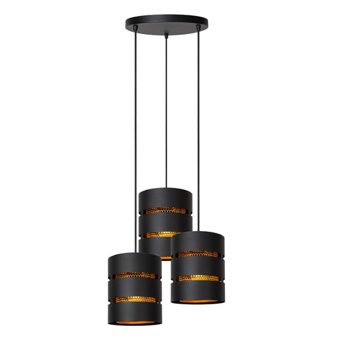 Black pendant light modern, Rosas