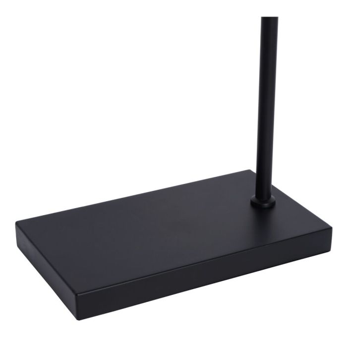 Black floor lamp modern, Leanne, with switch