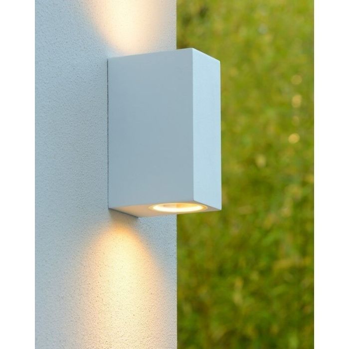 White outdoor light modern, Zora, IP44