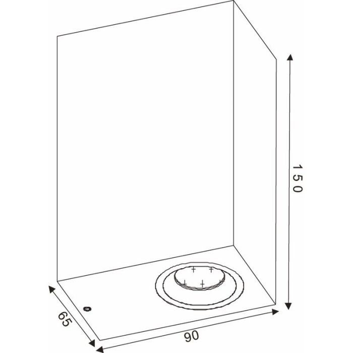White outdoor light modern, Zora, IP44