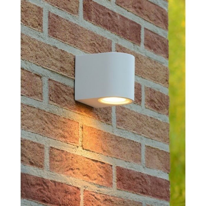 White outdoor light modern, Zora, IP44