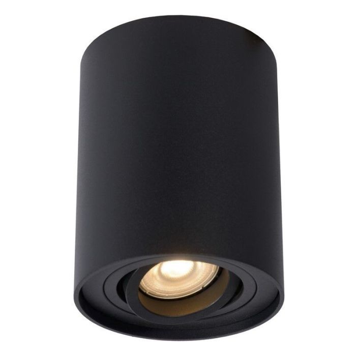 Black ceiling spotlight modern, Tube