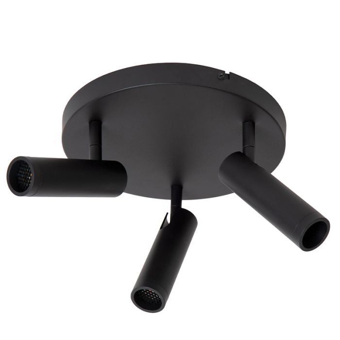 Black ceiling spotlight modern, Grado