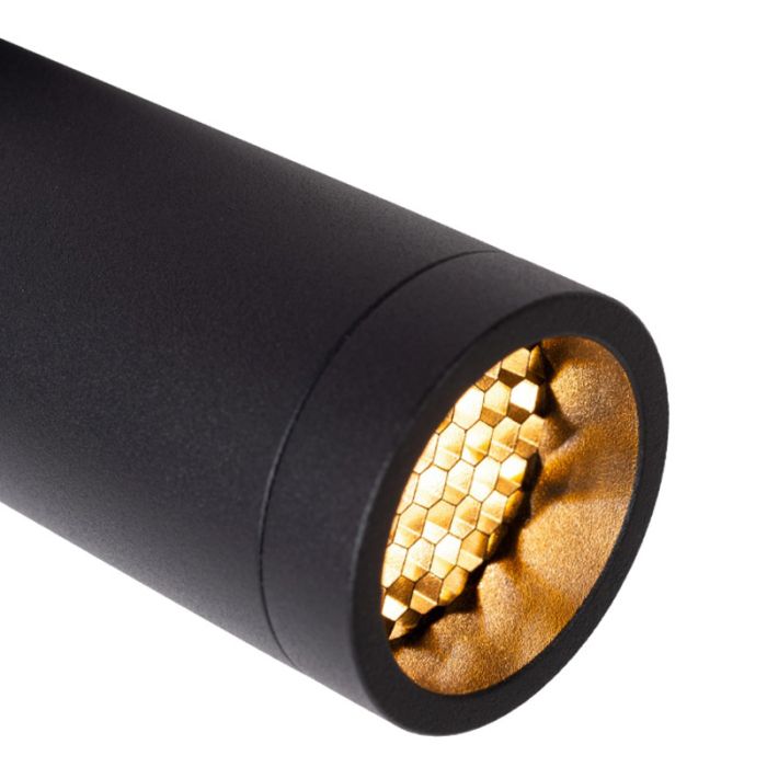 Black ceiling spotlight modern, Grado