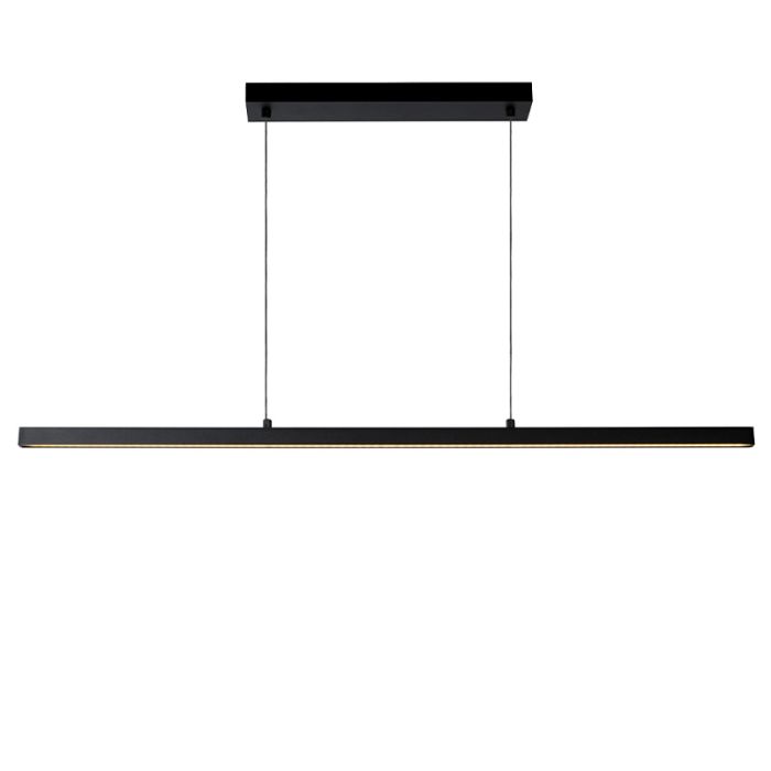 Black pendant light modern, Sigma, 30W, 2700K LED