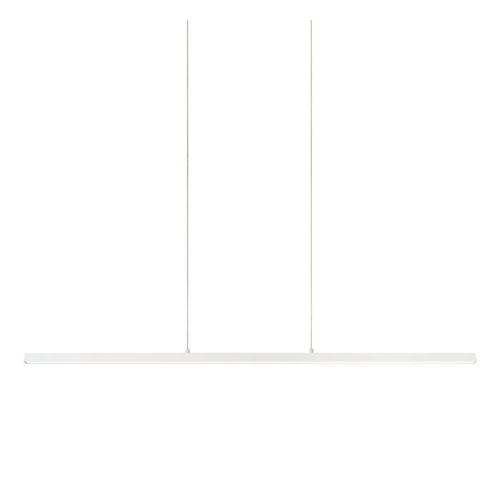 White pendant light modern, Sigma, 36W, 2700K LED