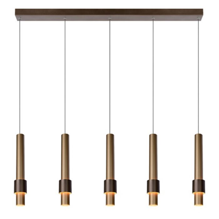 Brown pendant light modern, Margary, 4,2W, 2700K LED