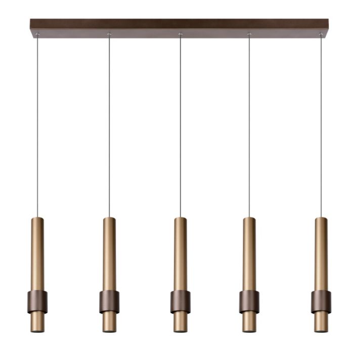 Brown pendant light modern, Margary, 4,2W, 2700K LED