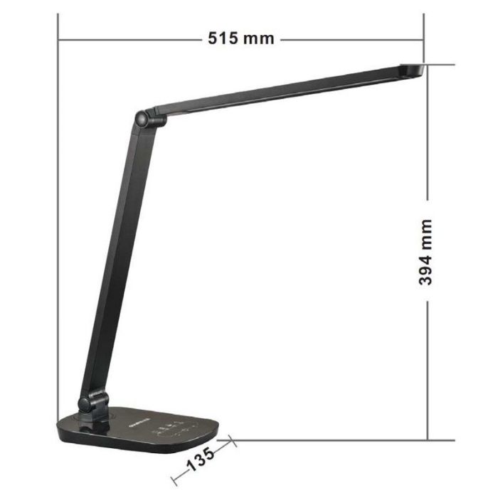 White desk lamp modern, Vario, 8W, 2700K LED