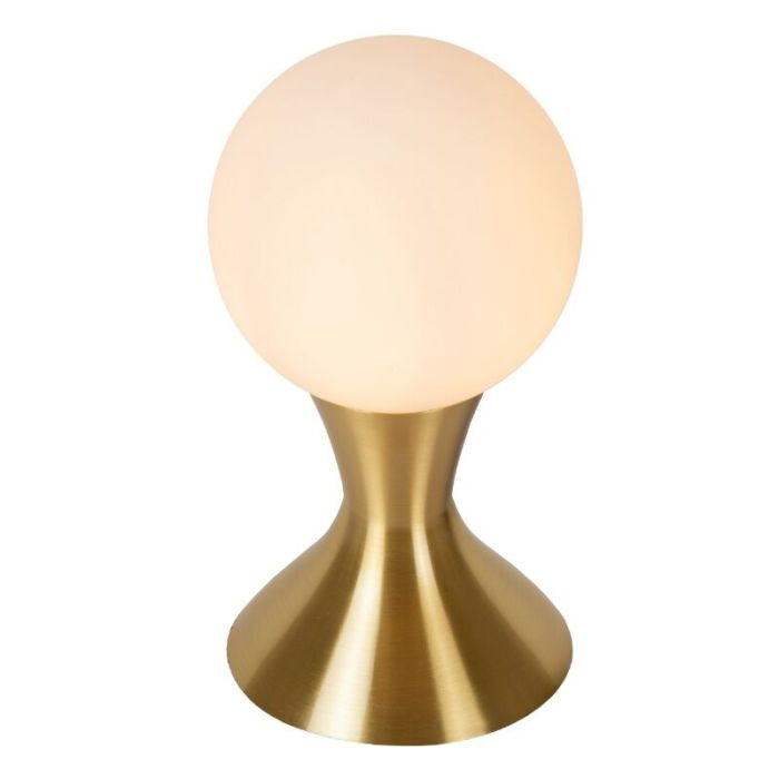 Golden table lamp modern, Moya, with switch