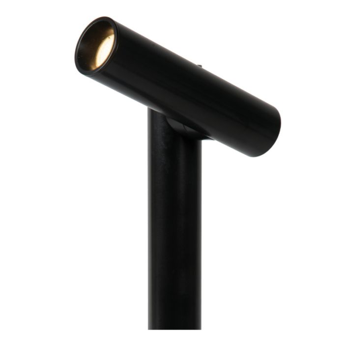 Black rechargeable table lamp modern, Antrim, 2,2W, 2700K LED, IP54, with touch dimmer