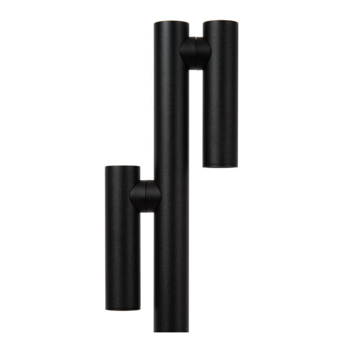 Black rechargeable floor lamp modern, Antrim, 2,2W, 2700K LED, IP54, with touch dimmer