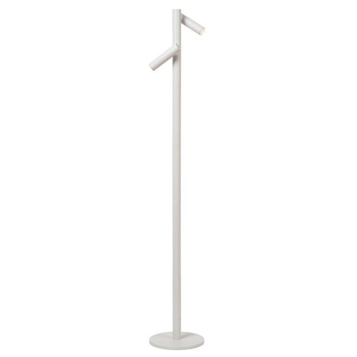 White rechargeable floor lamp modern, Antrim, 2,2W, 2700K LED, IP54, with touch dimmer