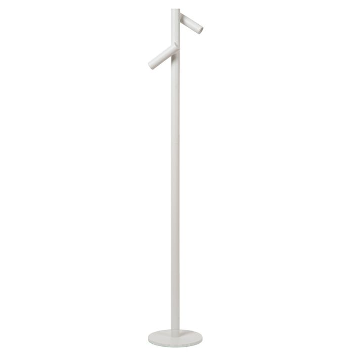 White rechargeable floor lamp modern, Antrim, 2,2W, 2700K LED, IP54, with touch dimmer
