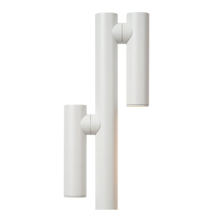 White rechargeable floor lamp modern, Antrim, 2,2W, 2700K LED, IP54, with touch dimmer