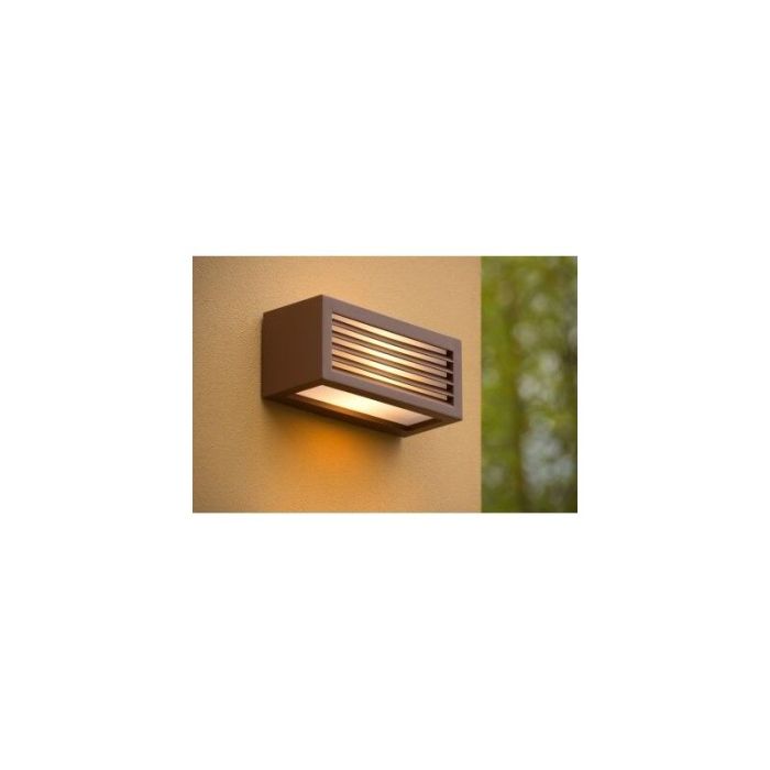 Rust Coloured outdoor light modern, Dimo, IP54