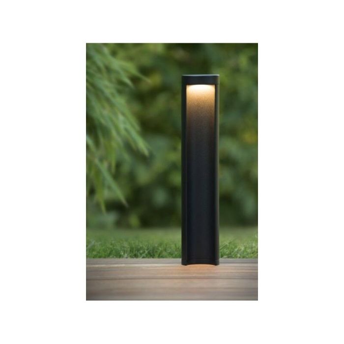 Black outdoor light modern, Combo, 7W, 3000K LED, IP54
