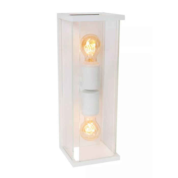 White outdoor light modern, Claire, IP54