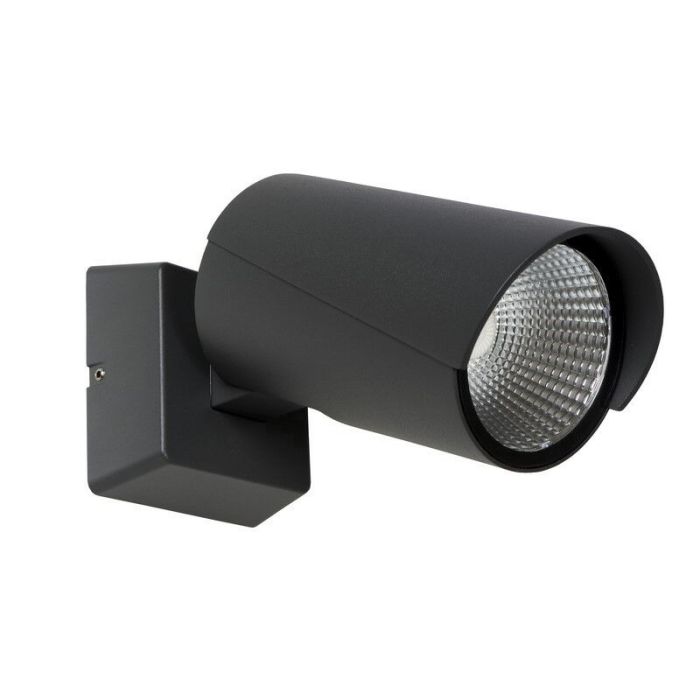 Anthracite outdoor light modern, Manal, 12W, 3000K LED, IP65