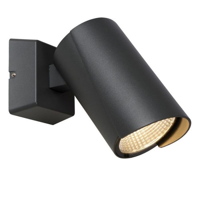 Anthracite outdoor light modern, Manal, 12W, 3000K LED, IP65