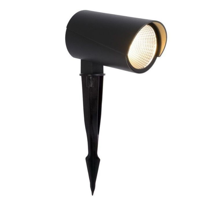Anthracite garden spike light modern, Manal, 12W, 3000K LED, IP65