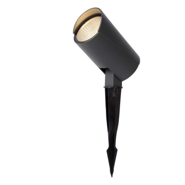 Anthracite garden spike light modern, Manal, 12W, 3000K LED, IP65