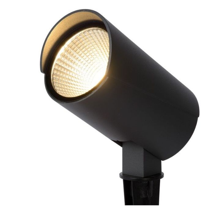 Anthracite garden spike light modern, Manal, 12W, 3000K LED, IP65