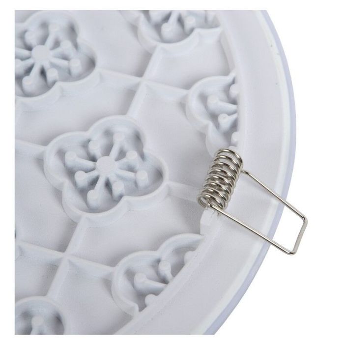 White flush ceiling light modern, Ceres, 30W, 3000K LED, IP44