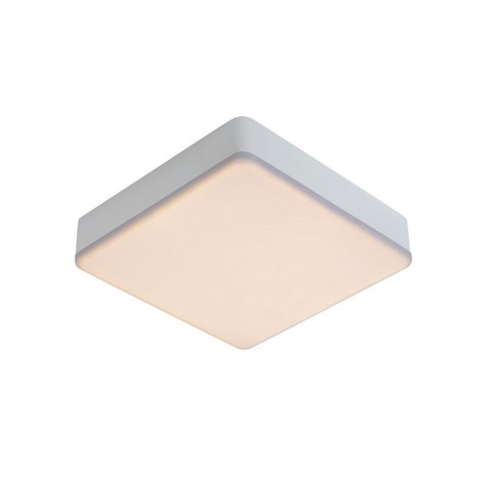 White flush ceiling light modern, Ceres, 30W, 3000K LED, IP44