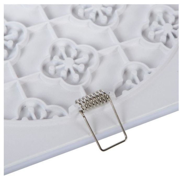 White flush ceiling light modern, Ceres, 30W, 3000K LED, IP44