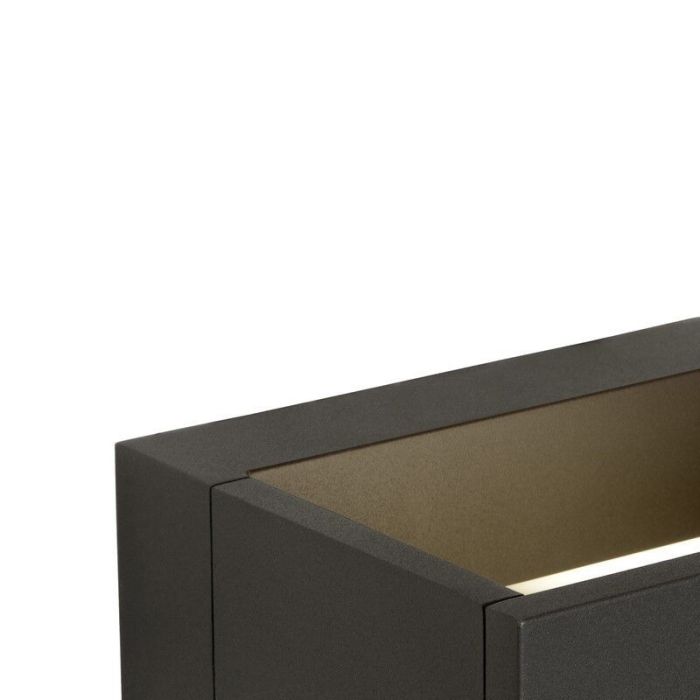 Anthracite outdoor light modern, Goa, 6W, 3000K LED, IP54