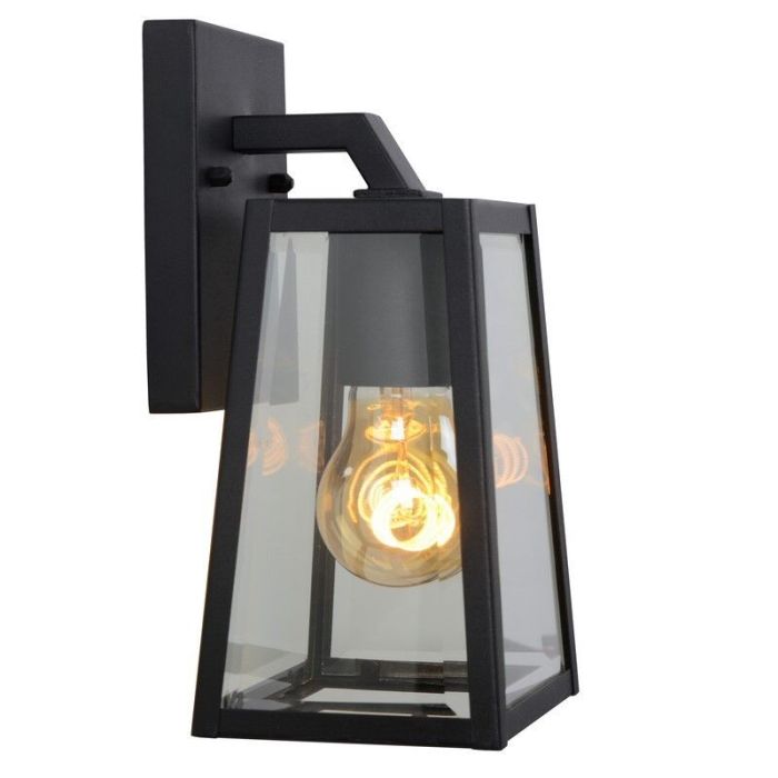 Black wall light modern, Matslot, IP23
