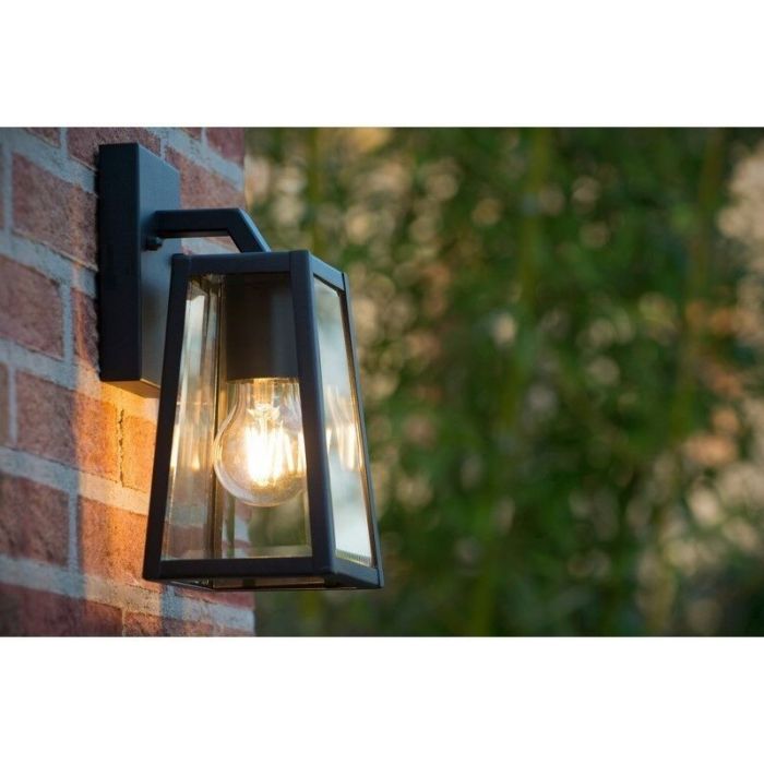 Black wall light modern, Matslot, IP23