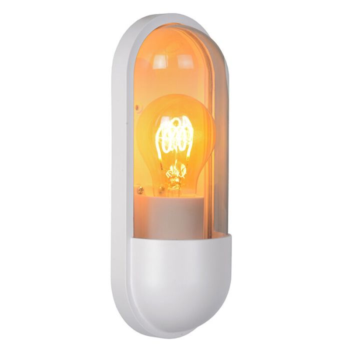 White outdoor light classic, Capsule, IP54