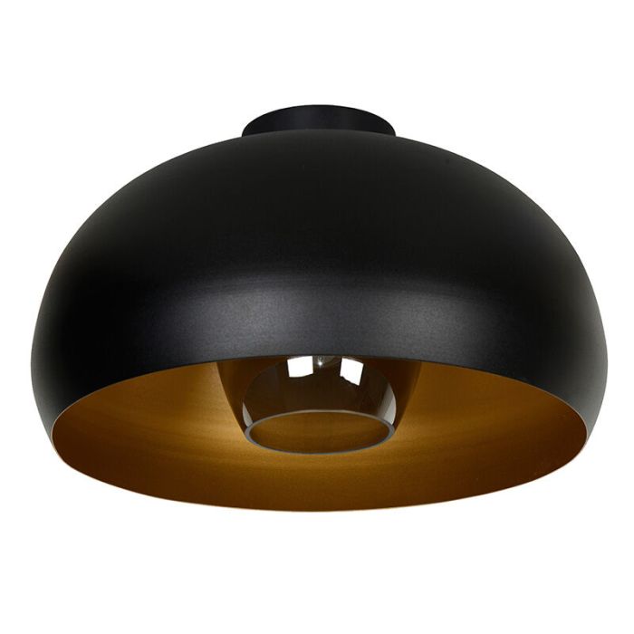 Grey flush ceiling light retro, Sharan