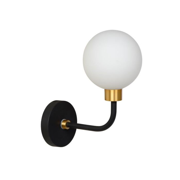 Golden wall spotlight classic, Berend, IP44